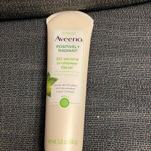 Aveeno Positively Radiant 60 Second In-shower Facial 5 oz (141 g)